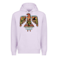 Lilac desert thunderbird Premium Hoodie - BarkalooDesign