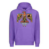 Purple desert thunderbird Premium Hoodie - BarkalooDesign