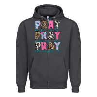 Smoke pray on it pray over it pray throught it Zipper Hoodie - texasbilliewilder