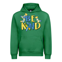 Emerald be kind Urban Hoodie - MaliasSmallBusiness