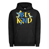 Pigment Black be kind Urban Hoodie - MaliasSmallBusiness