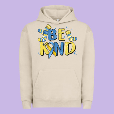 Be Kind Urban Hoodie Designed By Maliassmallbusiness
