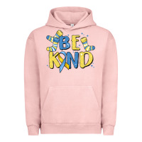 Pigment Salmon be kind Urban Hoodie - MaliasSmallBusiness
