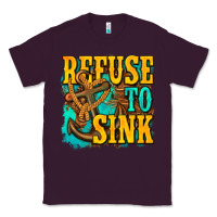 Plum refuse to sink western Classic Tee - texasbilliewilder