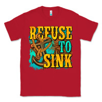 Red refuse to sink western Classic Tee - texasbilliewilder