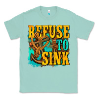 Seafoam refuse to sink western Classic Tee - texasbilliewilder