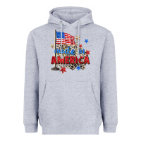 Heather Grey made in america Heavyweight Hoodie - Zillion Design Studio