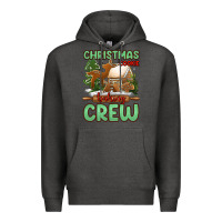 Charcoal Heather Christmas cookie baking crew Premium Hoodie - Jasminsmagicworld