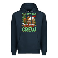 Navy Christmas cookie baking crew Premium Hoodie - Jasminsmagicworld