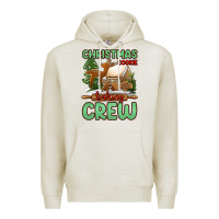 Oatmeal Heather Christmas cookie baking crew Premium Hoodie - Jasminsmagicworld