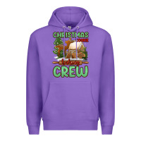 Purple Christmas cookie baking crew Premium Hoodie - Jasminsmagicworld
