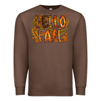 Chestnut hello fall Premium Sweatshirt - RacoonDesign