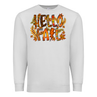 Dove Grey hello fall Premium Sweatshirt - RacoonDesign