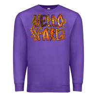 Purple hello fall Premium Sweatshirt - RacoonDesign