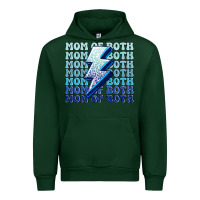 Forest Green mom of both boys Urban Hoodie - MaliasSmallBusiness