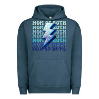 Pigment Midnight Navy mom of both boys Urban Hoodie - MaliasSmallBusiness
