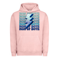 Pigment Salmon mom of both boys Urban Hoodie - MaliasSmallBusiness