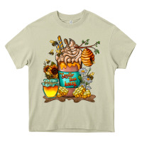 Mossy Than Honey Heavy Core Tee - CowhideDigitalArt