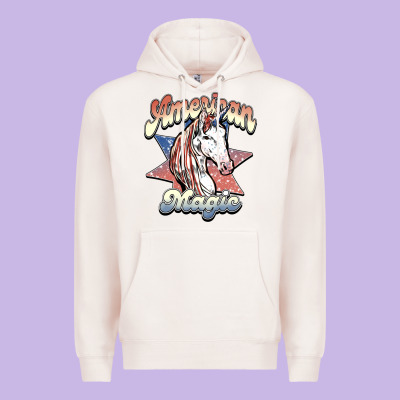 American Magic Premium Hoodie Designed By Nancycooperartshop