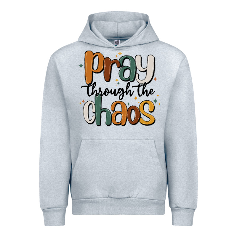 Pray Throthe Chaos Urban Hoodie by MaliasSmallBusiness | Teevron