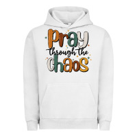 Pigment Lunar Rock pray throthe chaos Urban Hoodie - MaliasSmallBusiness