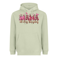 Matcha mama all day everyday Heavyweight Hoodie - Zillion Design Studio