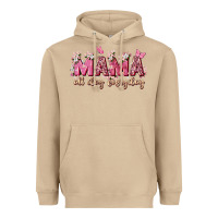 Mushroom mama all day everyday Heavyweight Hoodie - Zillion Design Studio