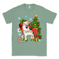 Sage Christmas unicorn Classic Tee - Zillion Design Studio