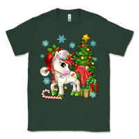 Christmas Unicorn Classic Tee | Teevron