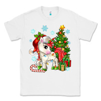 White Christmas unicorn Classic Tee - Zillion Design Studio