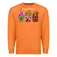 Carrot happy halloween gnomes white Premium Sweatshirt - RacoonDesign