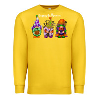 Lemon happy halloween gnomes white Premium Sweatshirt - RacoonDesign