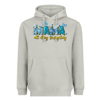 Moon Dust mama all day everyday Heavyweight Hoodie - Zillion Design Studio