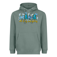 Sage mama all day everyday Heavyweight Hoodie - Zillion Design Studio