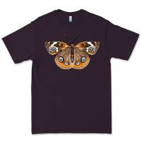 Plum Common Buckeye Butterfly Premium Tee - LillyAllenDesigns