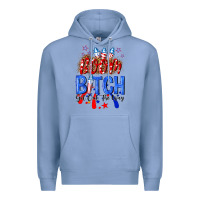 Colony Blue boom bitch get out the way Premium Hoodie - NancyCooperArtShop