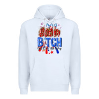 White boom bitch get out the way Premium Hoodie - NancyCooperArtShop