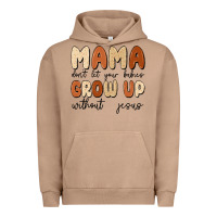 Pigment Burro mama dont let your babies grow up without jesus Urban Hoodie - MaliasSmallBusiness