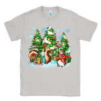 Moon Dust christmas rabbits Classic Tee - Zillion Design Studio