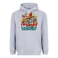 Heather Grey nacho average teacher Heavyweight Hoodie - CTS Tumbler Store
