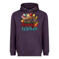 Plum nacho average teacher Heavyweight Hoodie - CTS Tumbler Store