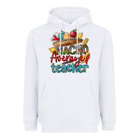 Nacho Average Teacher Heavyweight Hoodie | Teevron