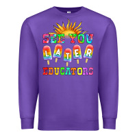 Purple see you later educators Premium Sweatshirt - HRA Design Shop