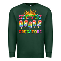 Sports Green see you later educators Premium Sweatshirt - HRA Design Shop