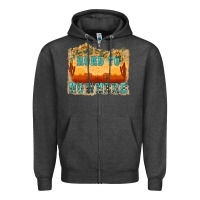 Charcoal Heather road to nowhere tbw Zipper Hoodie - texasbilliewilder
