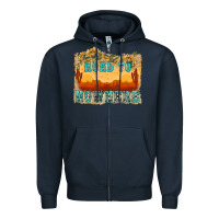 Navy road to nowhere tbw Zipper Hoodie - texasbilliewilder