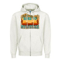 Oatmeal Heather road to nowhere tbw Zipper Hoodie - texasbilliewilder