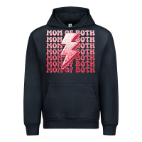 Navy mom of both girls Urban Hoodie - MaliasSmallBusiness