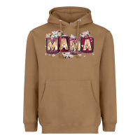 Toasted Coconut mama with license letters Heavyweight Hoodie - Zillion Design Studio