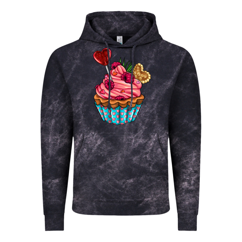 Valentines Day Cupcake Vintage Hoodie by AdoDesignShop | Teevron